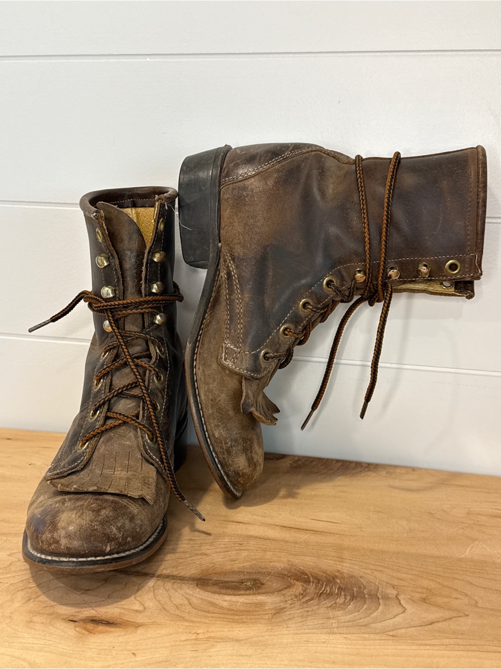Vintage Laredo Kiltie boots